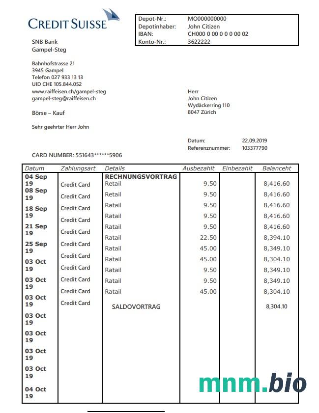 Szwajcaria Bank J. Safra Sarasin wyciąg bankowy 2 strony-Kopia